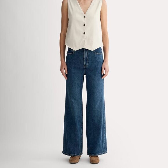 NWT Everlane The Way-High Sailor Jean 26 Short - Picture 1 of 11